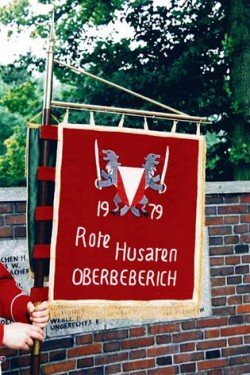 Fahne Rote Husaren